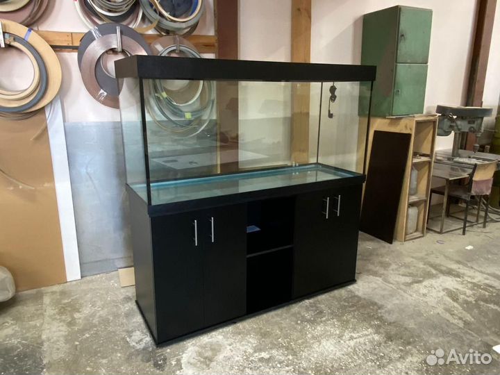 Аквариум 660 литров в черной пленке