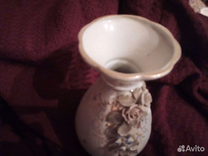 Вазочка фарфоровая ручной работы