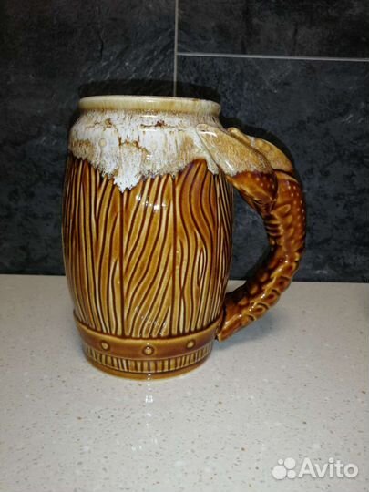 Кружки пивные керамические