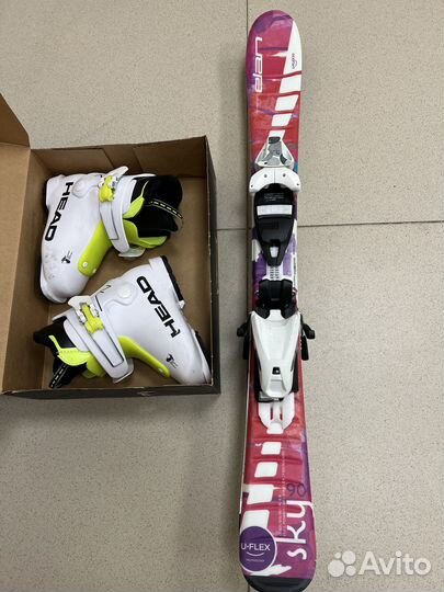 Горные лыжи детские комплект