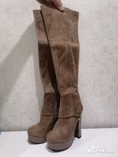 Сапоги ботфорты