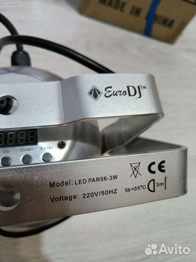 Прожектор стробоскоп euro dj