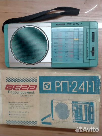 Радиоприемник Вега рп-241-1