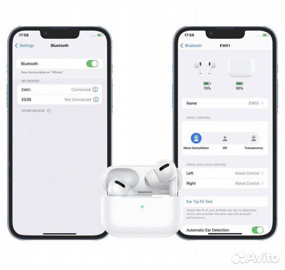 Наушники беспроводные hoco ew51