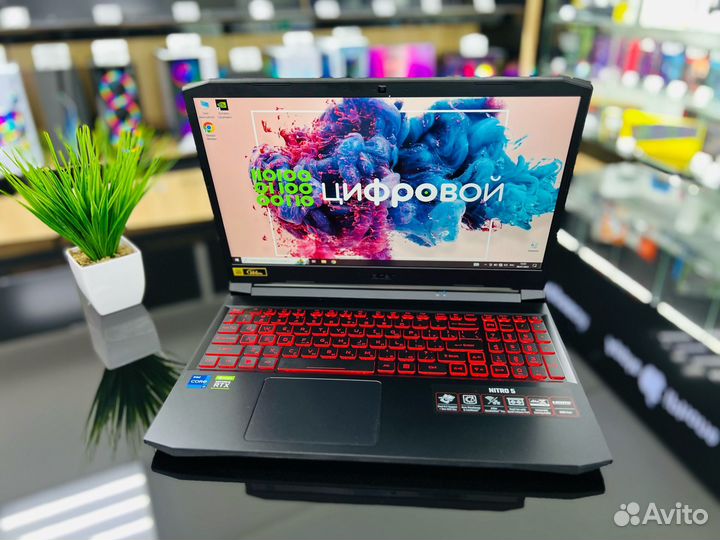 Игровой ноутбук Acer intel core i7-11800H/RTX 3050