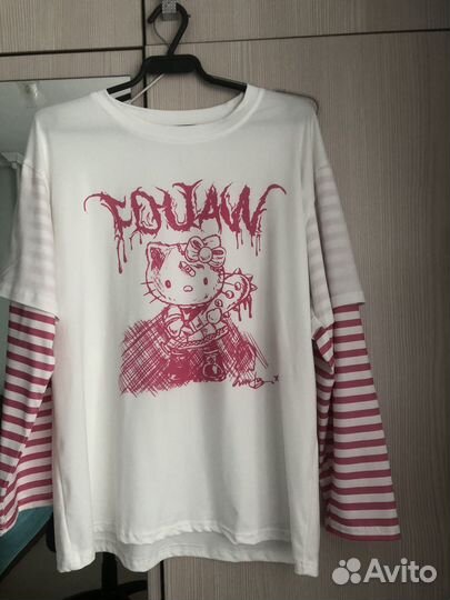 Лонгслив для подростка девочка