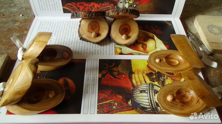 Кастаньеты деревянные