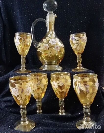 Набор фужеров богемия