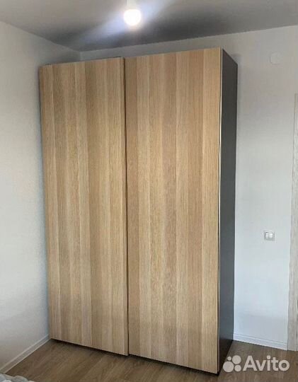 Шкаф купе IKEA пакс/хасвик 150х66х236 см