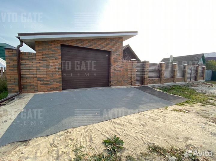 Секционные ворота гаражные