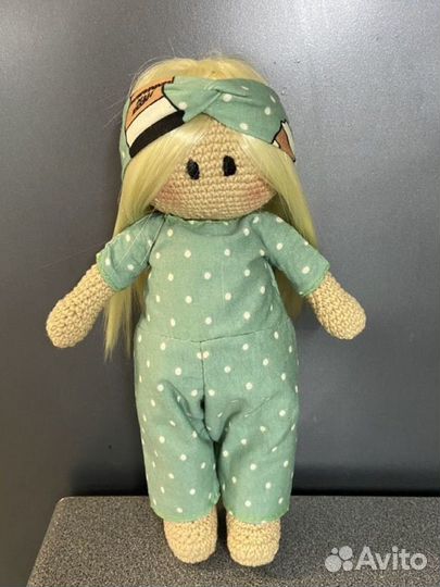 Вязаные интерьерные куклы