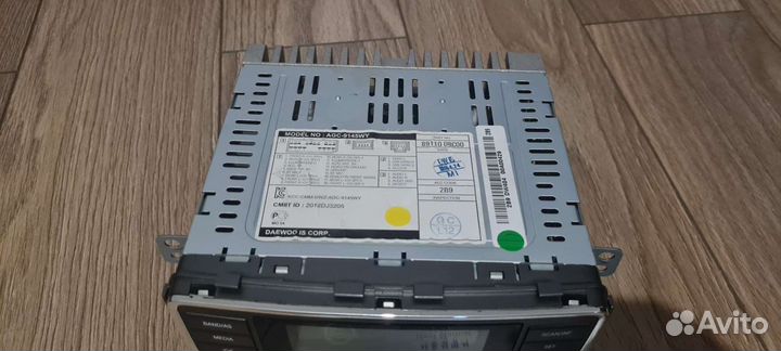 Штатная медиасистема ssangyong