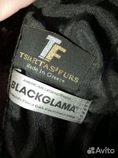 Шуба норковая blackglama