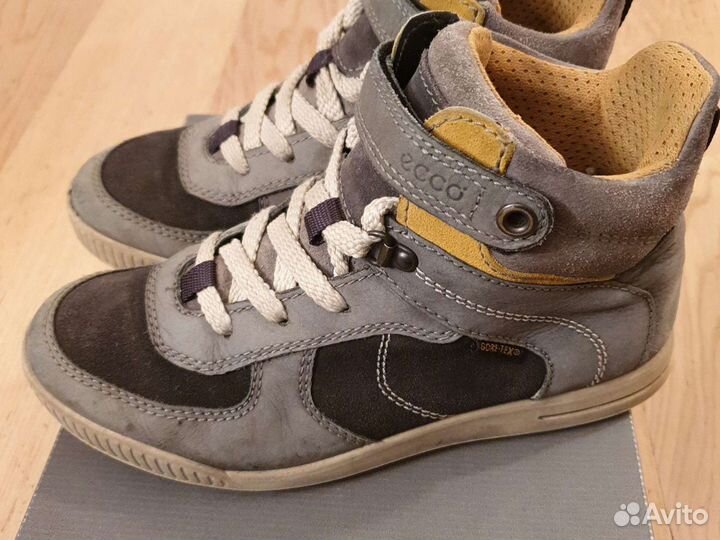 Осенние ботинки Ecco gore-tex, 33 размер