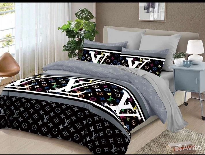 Белье постельное 2 подушки,одеяло и простынь