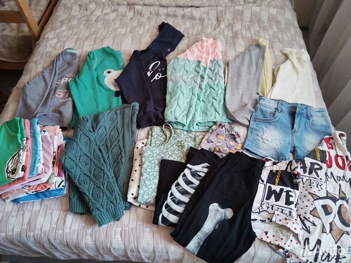 Детские вещи пакетом 134-140