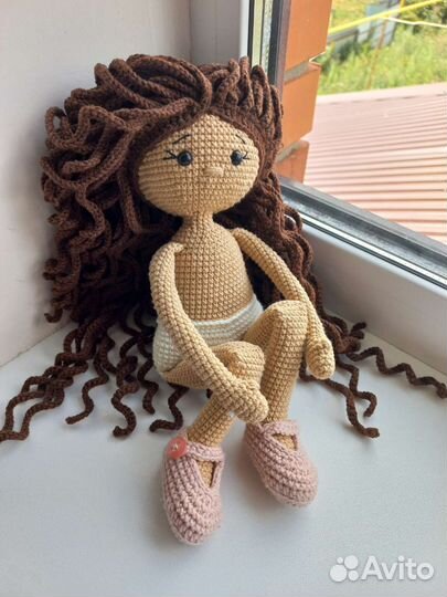 Кукла амигуруми