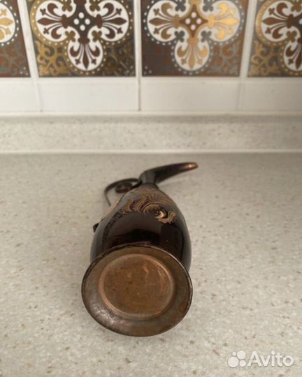 Сливочник медный, медная ваза