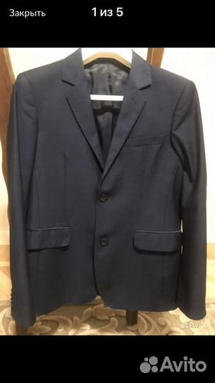 Школьный костюм для мальчика 158 см silver spoone