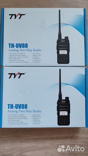 Рация TYT TH-UV 88
