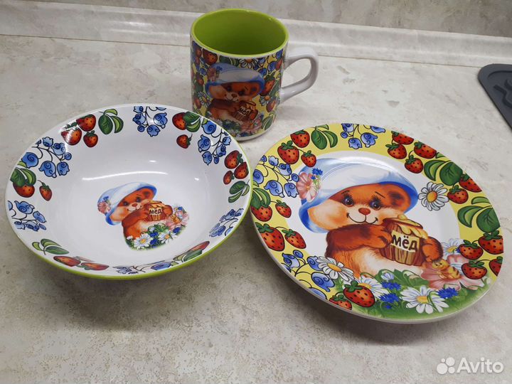 Набор детской посуды