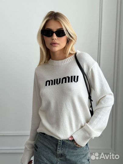 Крутой свитер MIU MIU, 3 цвета