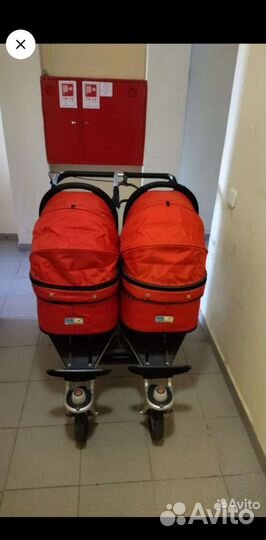 Коляска для двойни tfk