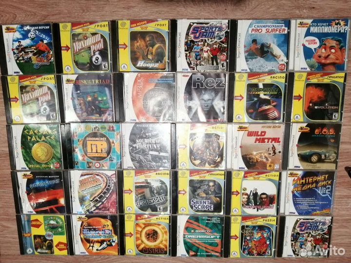 Игры Sega Dreamcast (30шт) одним лотом