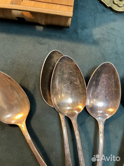 Мельхиоровые ложки СССР