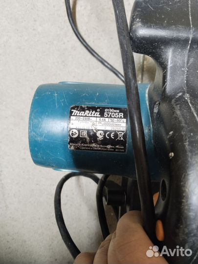 Дисковая пила makita 3шт на запчасти