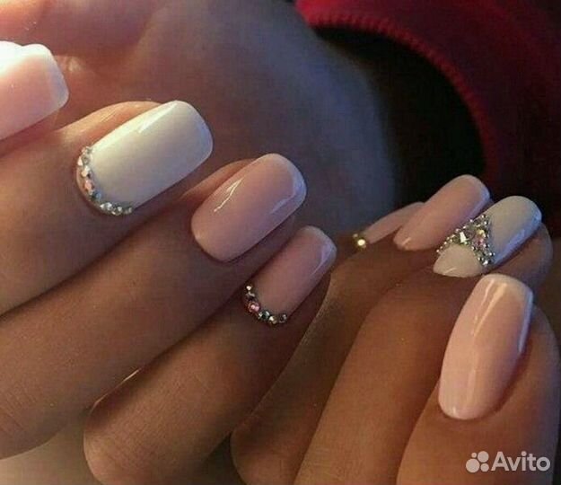 Наращивание ногтей.Маникюр- Шеллак