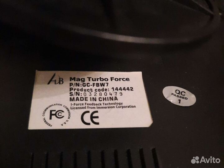 Mag turbo force gc-fbw7 (PS4, пк)