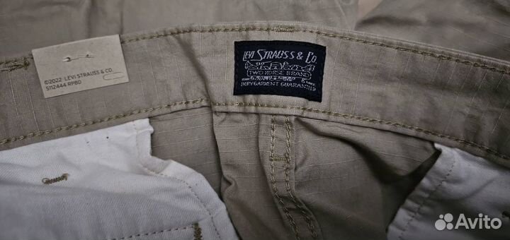 Шорты - карго Levis Cargo хлопок р 42 новые ориг