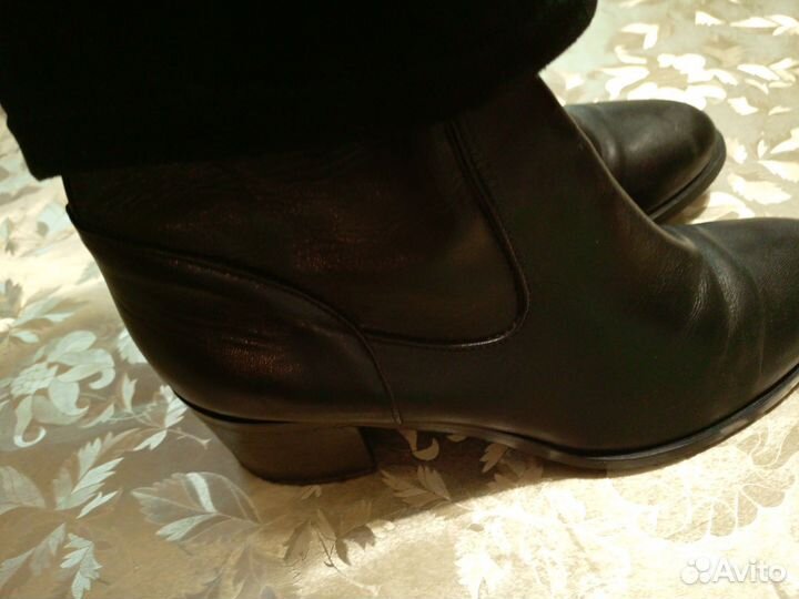 Сапоги женские натуральная кожа 38