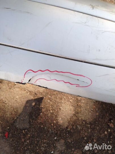 Volkswagen touran бампер передний