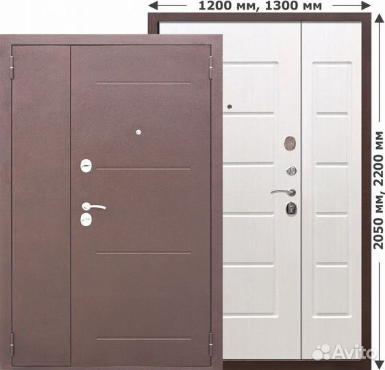 Дверь Гарда 1200Х2050