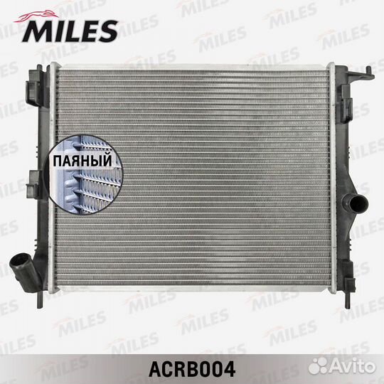 Радиатор miles acrb004 renault duster/logan/sander