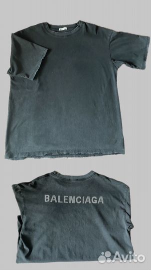 Футболка оверсайз balenciaga