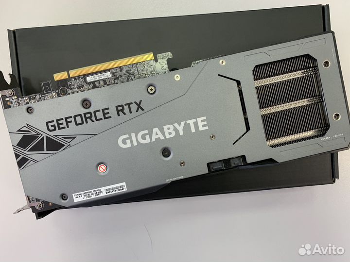 Видеокарта Gigabyte GeForce rtx3060ti (Samsung)