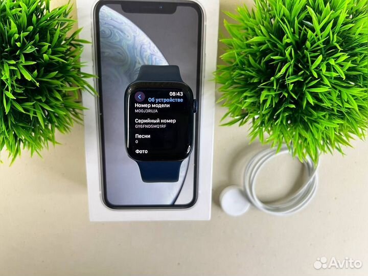 Часы apple watch 6 44 mm