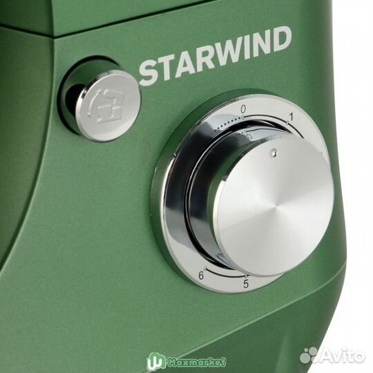 Планетарный миксер Starwind SPM5185, 1000 Вт, зеле