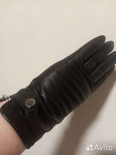 Перчатки кожаные (лайка)