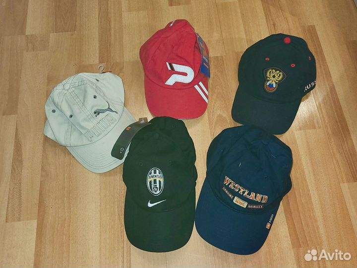 Кепки Russia puma juventus Patrick westland
