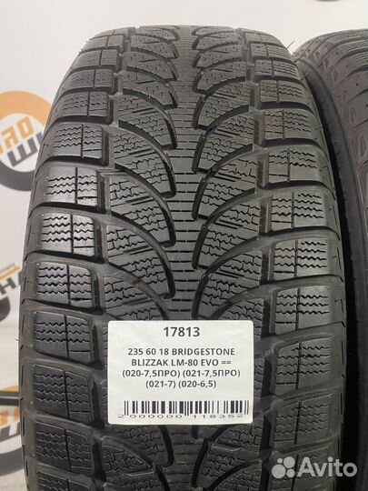 Bridgestone Blizzak LM-80 Evo 235/60 R18