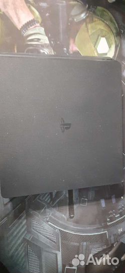 Sony playstation 4 slim 1tb с играми, 3 геймпадами
