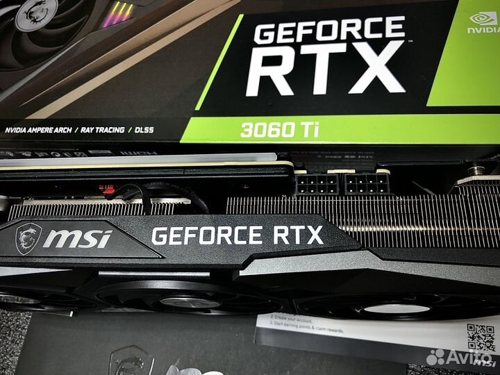RTX 3060Ti MSI Gaming Z Trio. идеал, Холодная