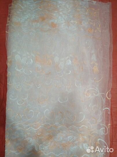 Тюль новая 565*283 см. Обалденная