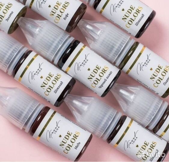 Пигменты для перманентного макияжа тюбики