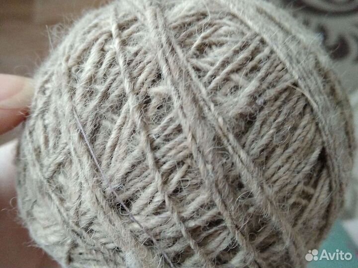 Пряжа из собачьего пуха