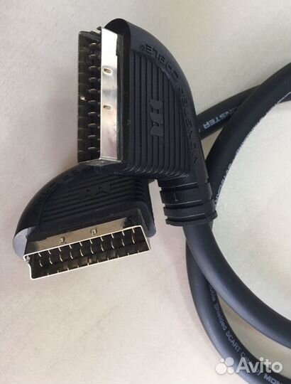 Кабель scart 1м